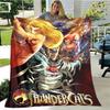 Thundercats anime printed blanket thin blanket Soft and comfortable blanket Home travel blanket bed linings birthday gift
