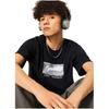 Li Ning Sports Lifestyle Collection Sports Trendy Collection T Shirt Men's Lunar Surface Gray AHSU555-2
