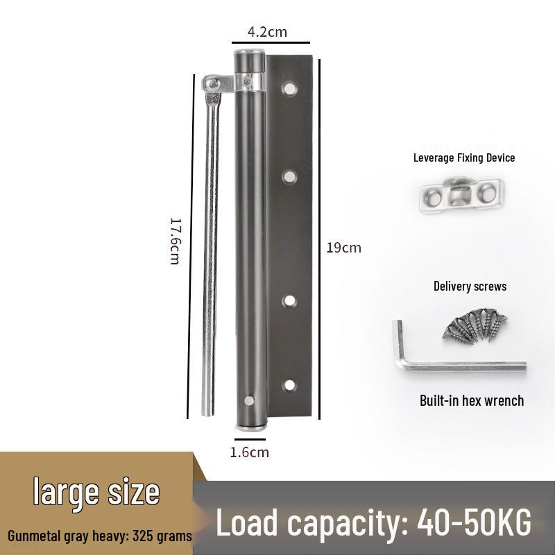 Adjustable Silent Stainless Steel Automatic Door Closer Spring for Lightweight Wooden Doors