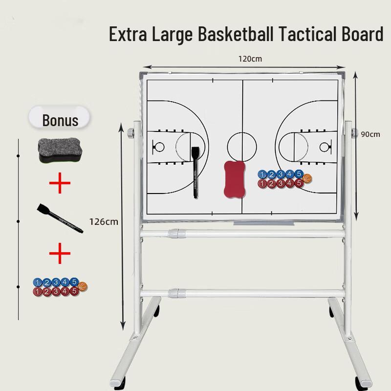 Yaying Extra Large Basketball Tactical Board with Stand