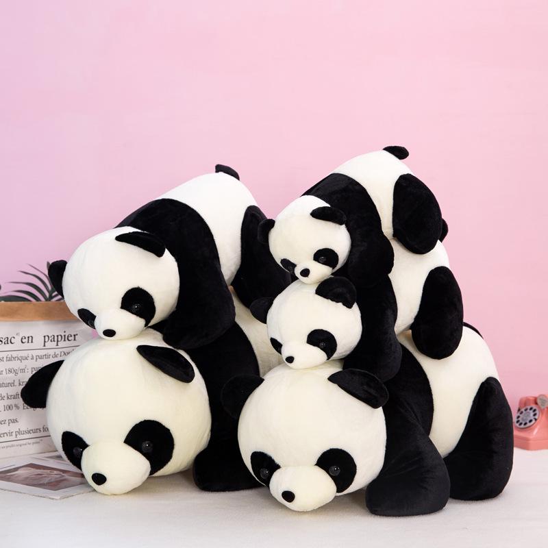 Cute Party Style Giant Panda Plush Toy Doll Simulation National Treasure Souvenir Doll Children's Doll Gift