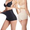 Plus Size Seamless Tummy Control Shapewear: High-Waisted, Butt-Lifting, Ultra-Thin Ice Silk Underwear for Postpartum Support
