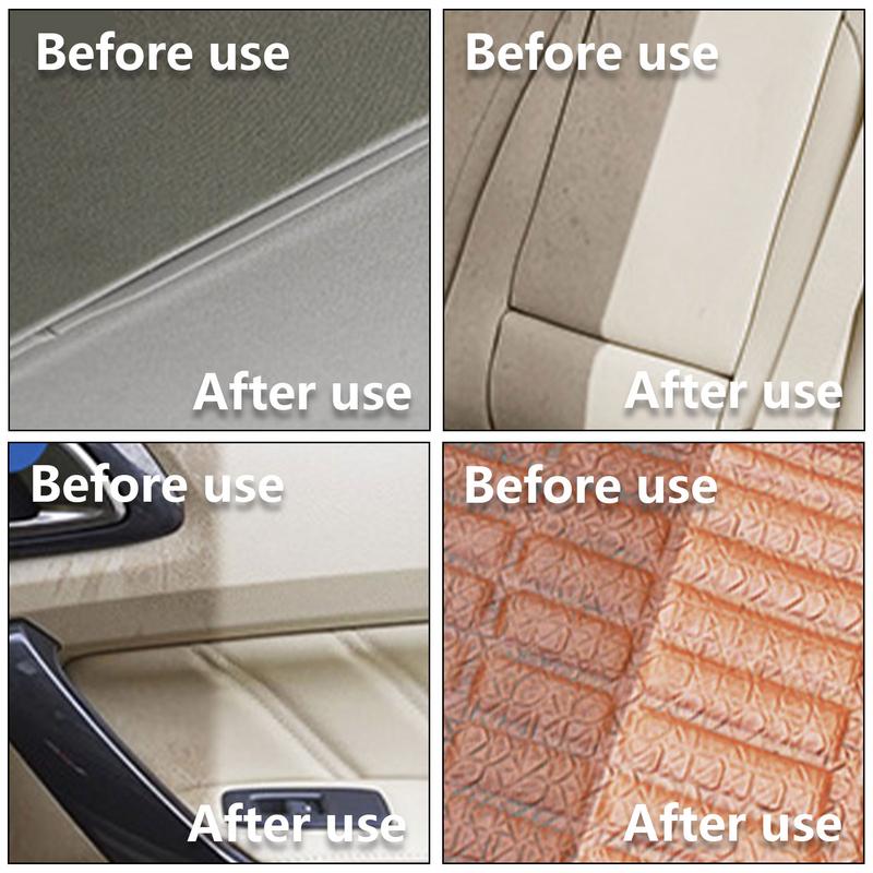 Car Interior Cleaner Multi Surface Cleaner Spray Effective High Foam Multipurpose Car Cleaner For Dash Leather Trim Glass Fabric