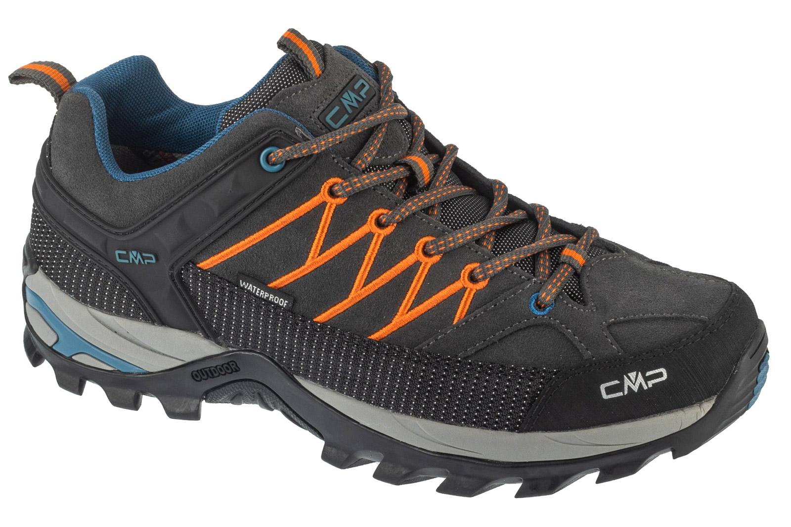 CMP Rigel Low WP, Herren marineblau Trekkingschuhe 42 dunkelblau