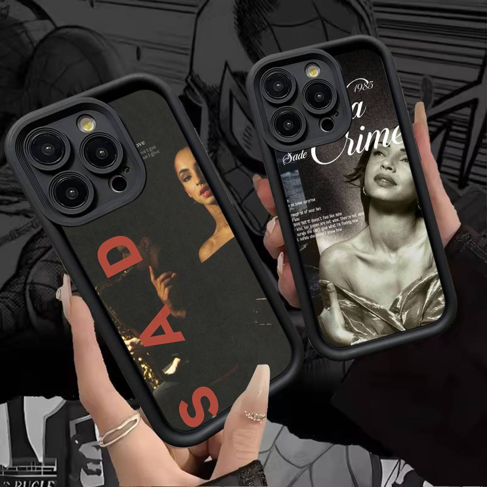 Singer Sade Adu Phone Case For IPhone 17 16 15 14 Plus 13 12 11 Pro Max Silicone Cover
