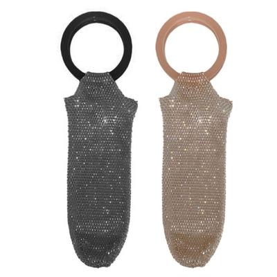 Elegant Glittering Wine Carry Bag for 750ml Bottles and Travel Mugs Featuring Comfortable Handles and Elegant Design