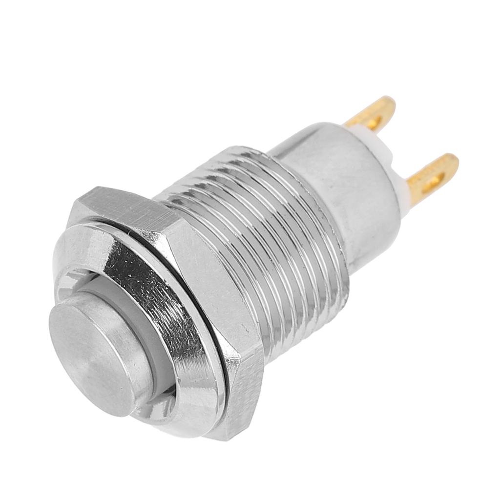 10mm Switch Stainless Steel Push Button Start Switch Waterproof Momentary Push Button 3V