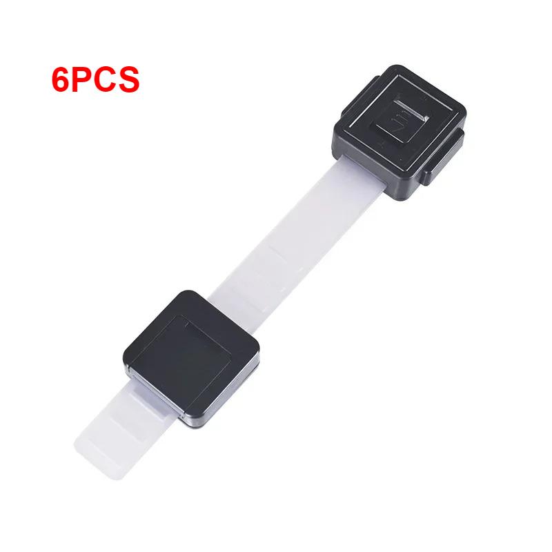 1-8PCS Child Safety Lock  Drawer Lock  Baby Proofing Products Proof Drawer Oven Door Locks Adjustable Length Easy To Install