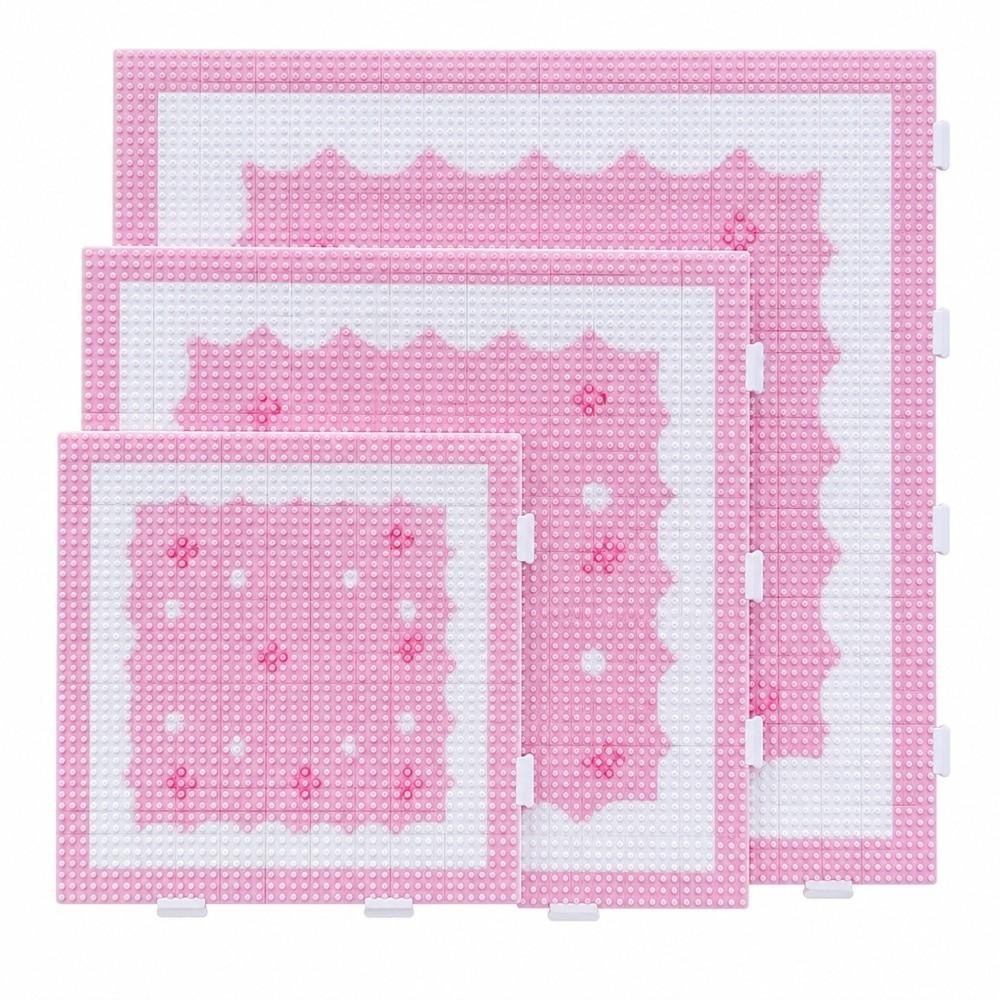 Plastic Perler Bead Board 52/78/104 Pins Square Bead Boards New Bead Pegboards Pixel Art Making