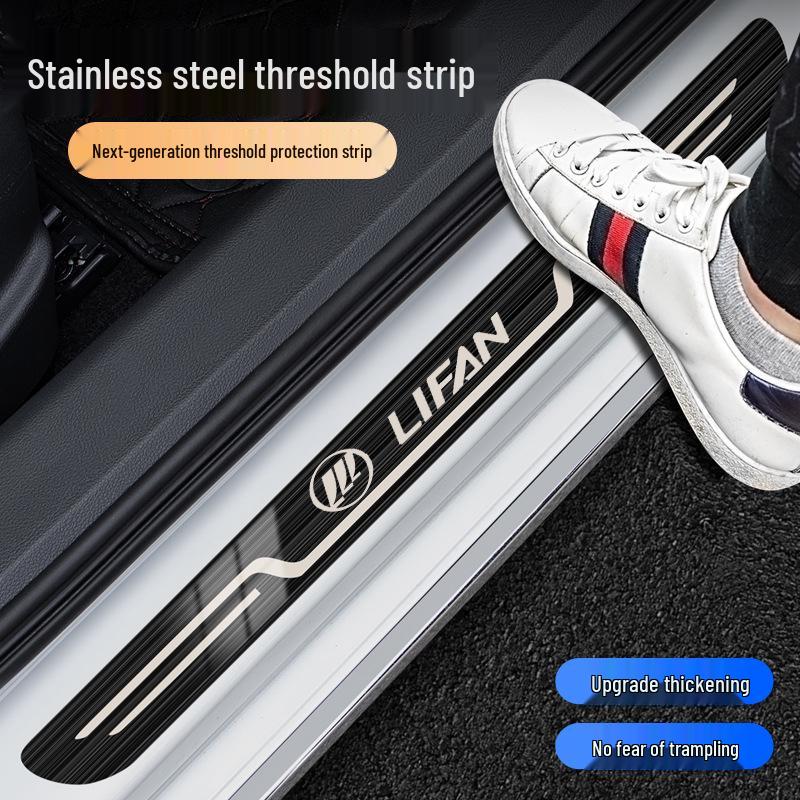 Kompatibel Lifan 720/820/330/820/650/620 Auto Modifikation Willkommen Pedal Schwellerleiste