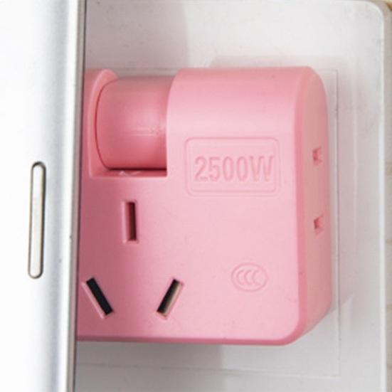 Wall Outlet Extender 2500W Multifunction 3-in-1 180° Rotatable Travel Multiple Plug Expander Splitter