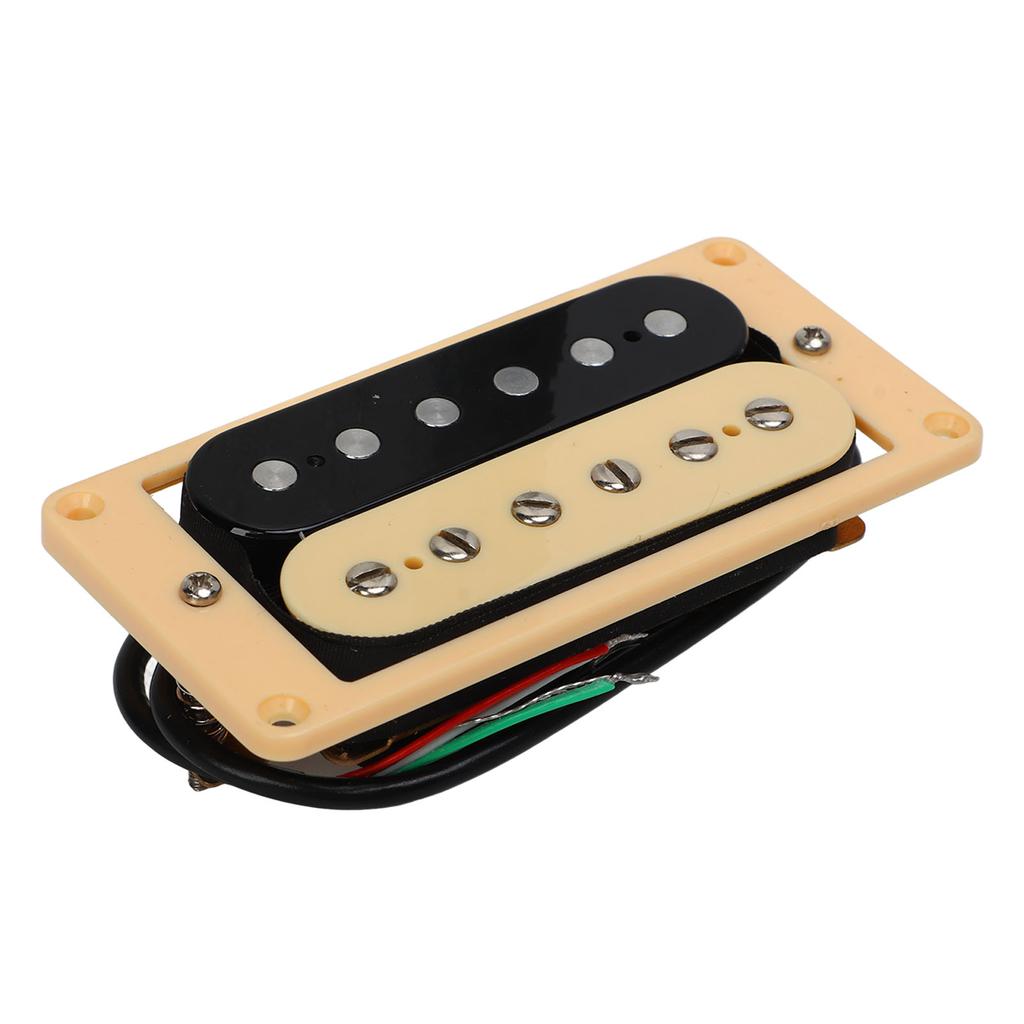 Double Coil Pickup Set Kunststoff Metall Vorverdrahtet 4 Adern E-Gitarrenzubehör zum Ersetzen