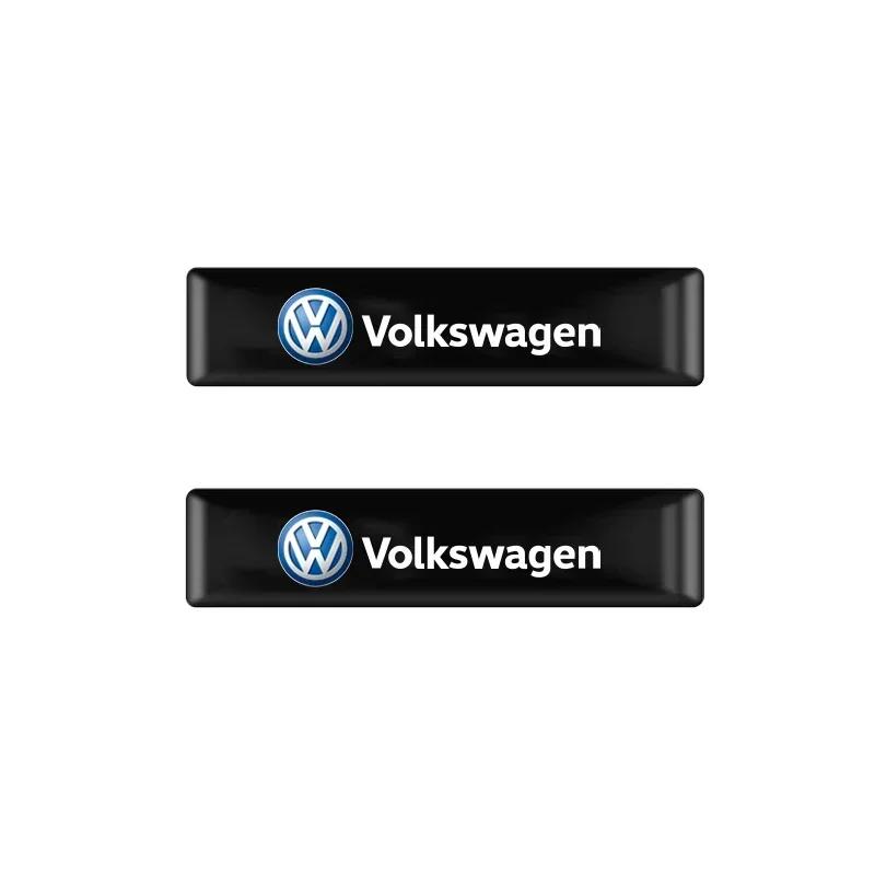 

For VW 2025 Hot 3D Epoxy Car Interior Exterior Decoration Sticker For Volkswagen Tiguan Golf Polo Jetta Transporter Passat CC To