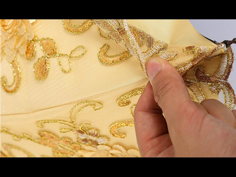 Elegantní krajkový deštník s UV ochranou proti slunci a dešti pro ženy