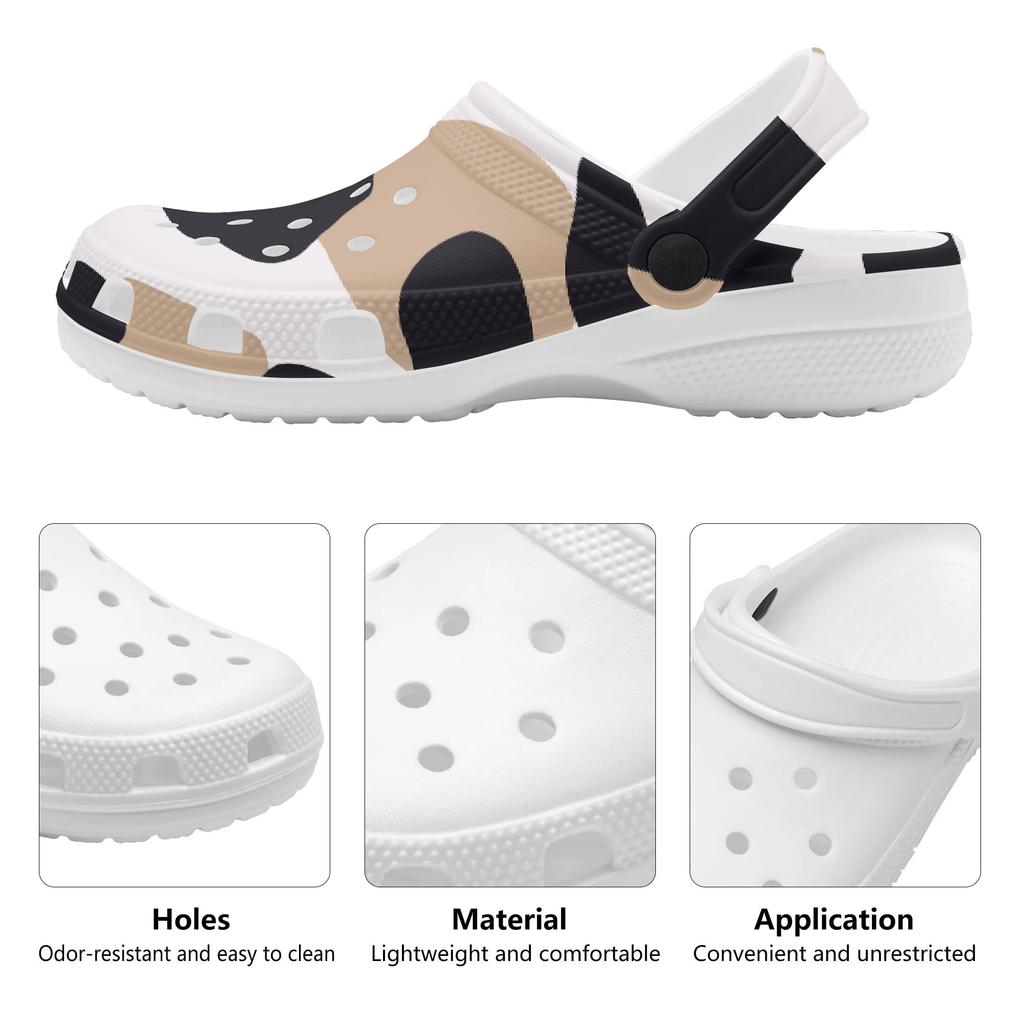 Colorful Printed EVA Clogs Sandals for Women Men Lightweight Soft Slip On Casual Shoes Lightweight Summer Footwear Easy Daily Wear