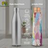 Copper Water Bottle | Handcrafted Tamba Bottle | Premium Copper Water Bottle for Home Décor, Office, Travel & Gifting | 900 ml