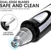 Ear and Nose Hair Trimmer Clipper - 2025 Professional Painless Eyebrow & Facial Hair Trimmer for Men Women, Battery-Operated Trimmer with IPX7