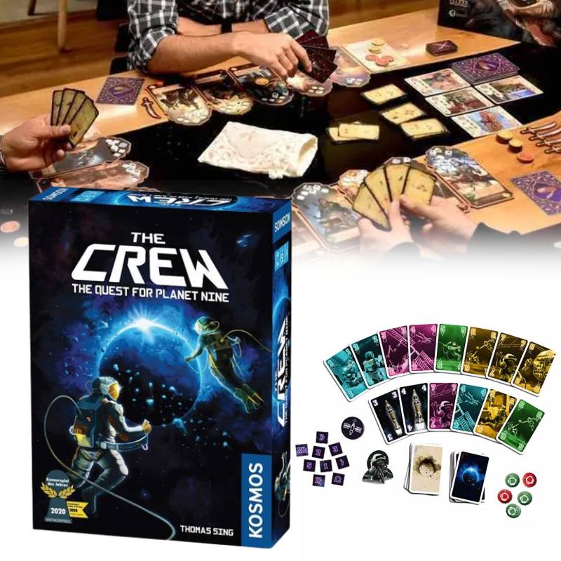 The Crew The Quest For Planet Nine Card Board Game Kosmos New Sealed Party Toy