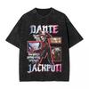 Washed T Shirts DMC Devil May Cry Demon Brothers TShirts Harajuku Streetwear  Cotton Graphic Tops Tops Tees Men Women
