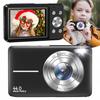 Mini Kamera Cyfrowa 44Mp Zoom Cyfrowy 16X Fhd 1080P Przenośna Kamera