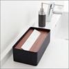 Yamazaki Jitsugyo Tissue Case Lin L of <L> ([Set 2], Brown)