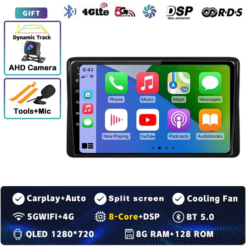 Android 14 Carplay Car Radio For Renault Duster HM 2 II 2020 - 2021 Arkana 1 I 2019-2021 Multimedia Video Player GPS Stereo 2Din