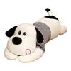 Large Striped Dog Throw Pillow Plush Toy Doll Big Dog Doll Girl Sleeping Pinch Leg Long Throw Pillow