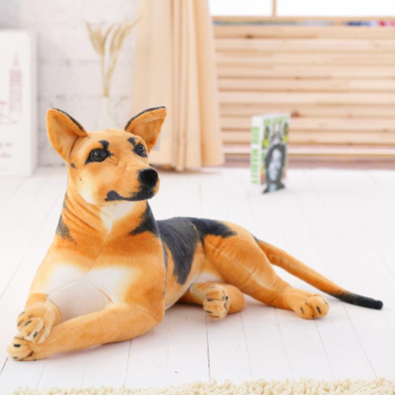 Pluszowa Zabawka Pies Gigantyczny Realistyczne Pluszaki Owczarek Niemiecki Pluszowe Zabawki Pies Prezent