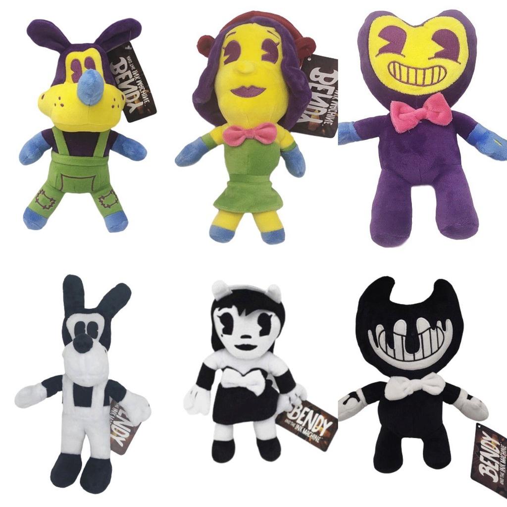 Adorable Bendy And The Ink Alice Bendy Plush Toy Doll For Kids Gift