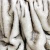 Luxuriöse Kunstfelldecke aus Fuchsfell – Hochwertige, weiche und flauschige Überwürfe aus Kunstfell für Sofa und Auto – Dicke, kuschelige und warme Winterdecke