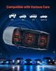 Car Audio Amplifier, 4-Channel Bridgeable Car Amplifier, Multichannel Class AB Stereo Amp, Max. 4 X 200W At 4 Ohms / 4 X 400W At 2 Ohms, High Output,