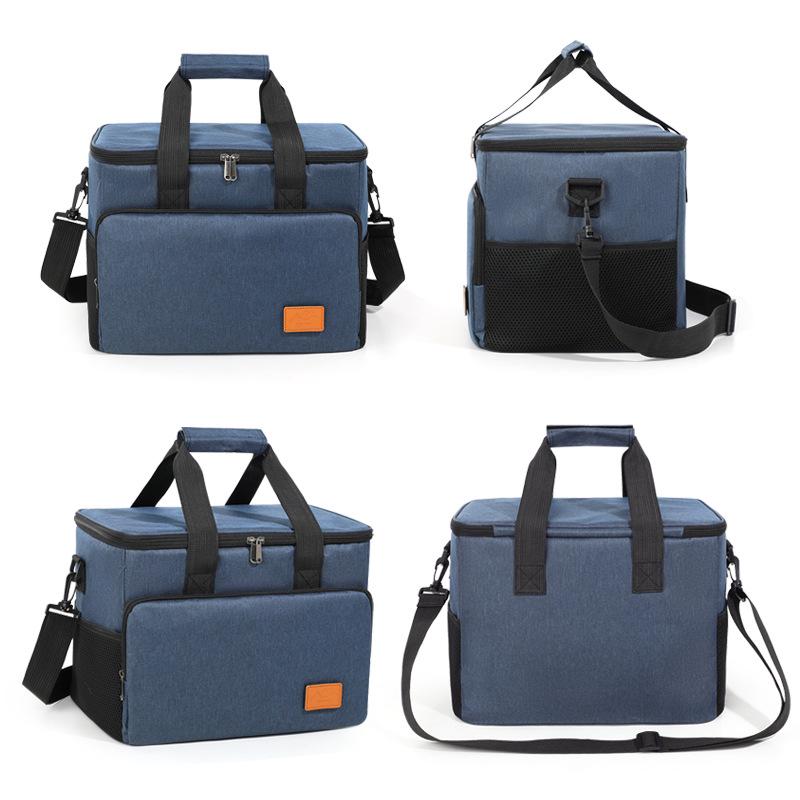 Large Capacity Outdoor Picnic Bag with Fresh-Keeping Ice Pack