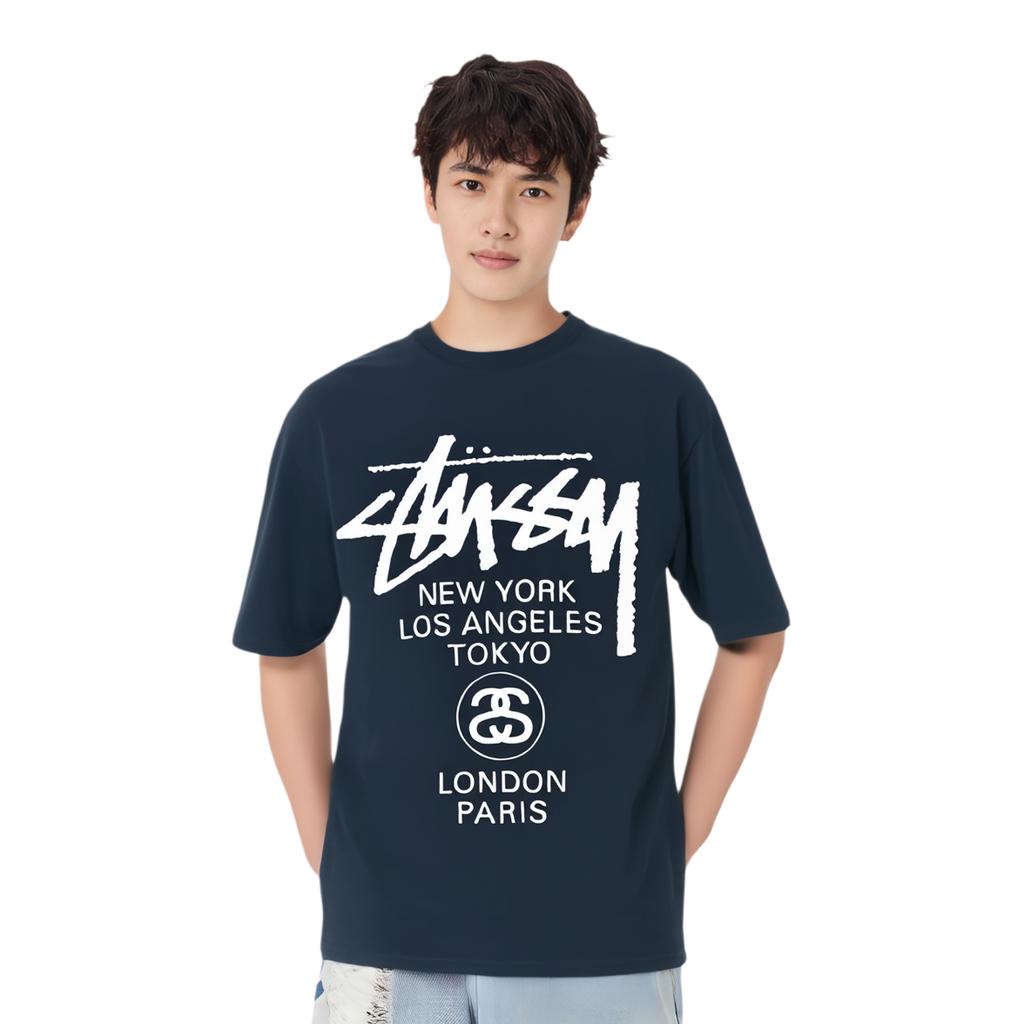 Stussy T-shirt girocollo a maniche corte 3903962