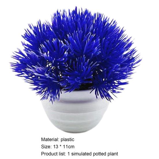 Faydalı Yapay Saksı Solmaz Hafif Parlak Renk