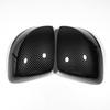 For Honda CIVIC 2012-2015 Black Carbon Fiber Rearview Mirror Cover Replacement Buckle 2013 2014