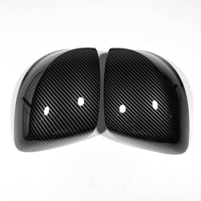 For Honda CIVIC 2012-2015 Black Carbon Fiber Rearview Mirror Cover Replacement Buckle 2013 2014