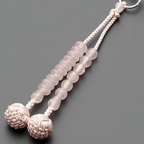 Buddhist Altar Shop Takita Shoten Prayer Beads Jodo Sect Authentic Rosary Beads Red Crystal Jodo 8 Cm Pure Silk Kabon Tenbo Kyoto Prayer Honren Prayer