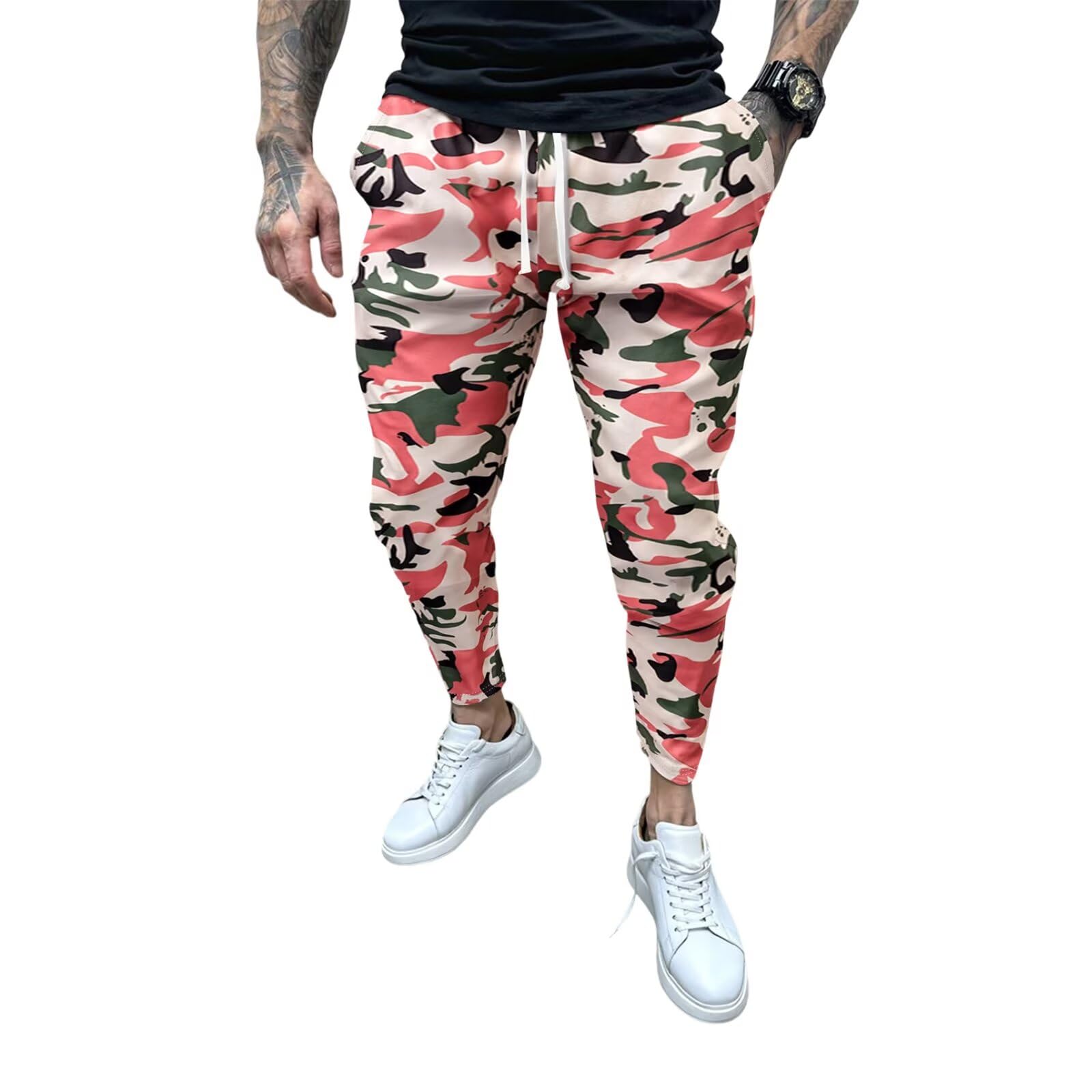 

Jogger Training Gym Slim Tapered Long Size L [UUEN] Men s Pants, Pants, Sportswear, Fit, Breathable, Quick-Drying Sweatpants, Casual, Zippered,