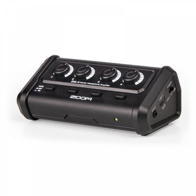 Zoom 4 Channel Headphone Amplifier ZHA-4 Black