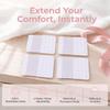 4pcs 4 Hooks Bra Strap Extenders Soft Material Hook Extenders Comfortable Bra Extenders  For Women