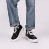 White Sneakers Men Height Increase Insoles 6cm  Lifts Shoes Leisure Casual Plus Size 35-47