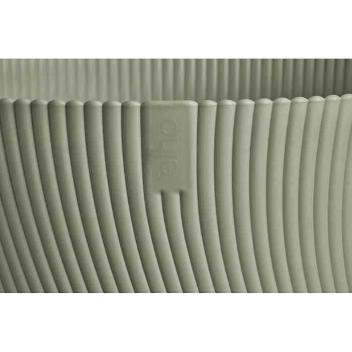 ELHO Pot de fleurs Sereh Rond 40 - Vert - Ø 39 x H 33 cm - 100% recyclé