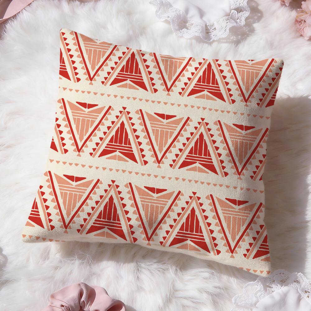 Bohemian pattern Cushion Cover Premium Comfort Reversible Pillow Cove -Two in One Design for Any Room & Car Interior