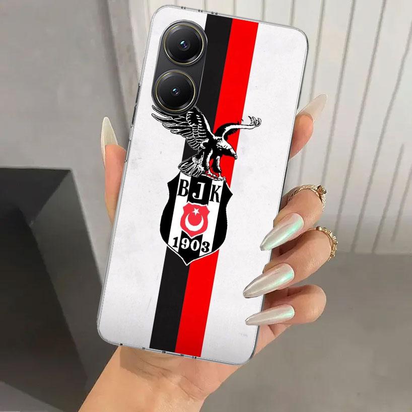 B-Besiktas B-BJK Phone Case for Xiaomi Poco X5 X6 X7 Pro F7 Ultra M7 Redmi 15 15C 13 13C 12 12C 10 10A 10C 9 9A 9C 9T Shell Poco