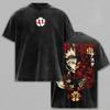 Anime Black Clover Asta Koszulka Vintage Sprana Y2k Koszulka Męska Damska Odzież Letnia Krótki Rękaw Wysokiej Jakości Poliestrowa Koszulki Top