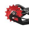 12/14T Bicycle Rear Derailleur Bearing Aluminum Alloy Positive Negative Tooth Bike Rear Derailleur Pully Ultra-quiet Durable