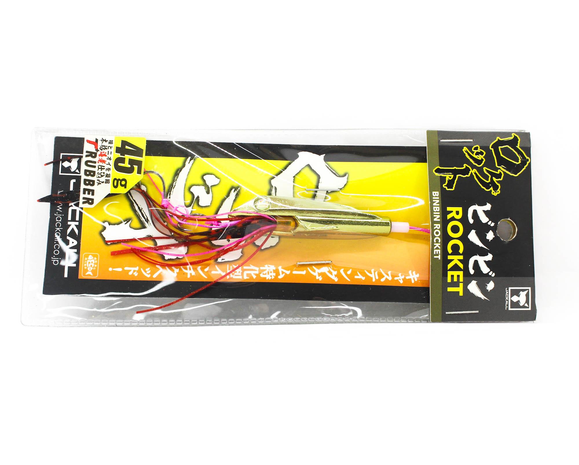 

Jackall Bin Bin Rocket 45 грамм Inchiku Mekki Gold Red (3895)