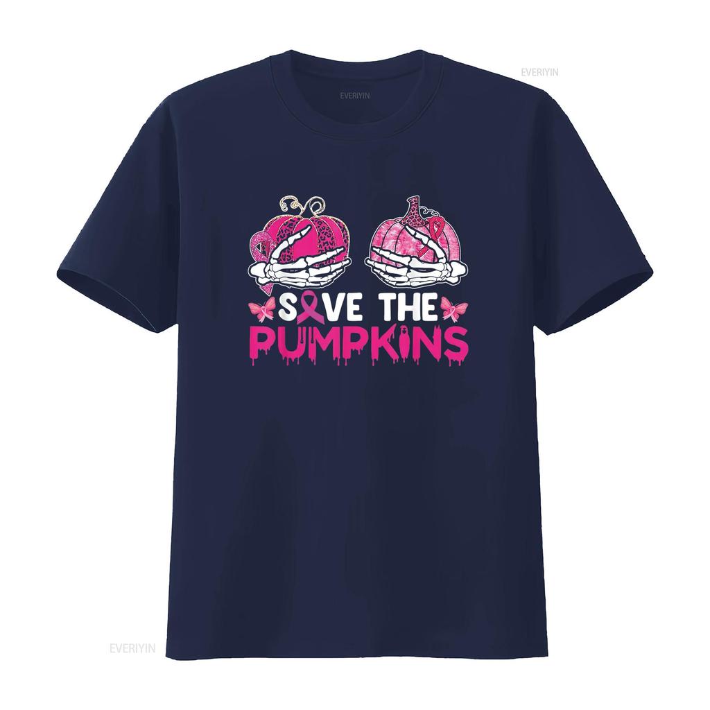 Womens Save The Pumpkins Breast Cancer Awareness Halloween Costume T Shirt Black 2X Large vintage Washed Soft Casual Stylish