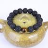 Men's Handmade Volcanic Stone Beaded Bracelet - European & American Style