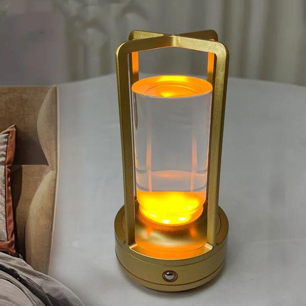 Rechargeable Led Table Lamp USB Camping Light Industrial Style Bedside Lamp  Bedroom
